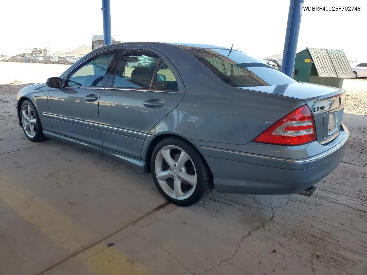 2005 Mercedes-Benz C 230K Sport Sedan VIN: WDBRF40J25F702748 Lot: 56785175