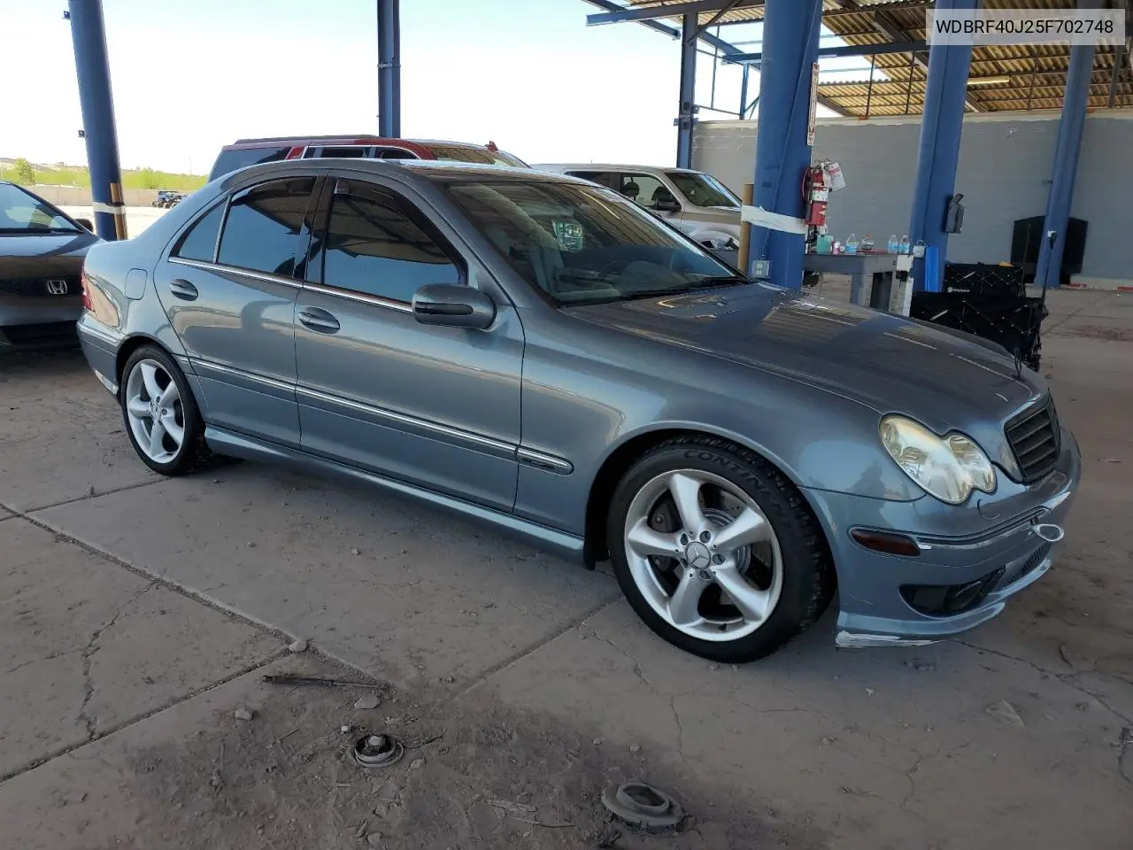 2005 Mercedes-Benz C 230K Sport Sedan VIN: WDBRF40J25F702748 Lot: 56785175