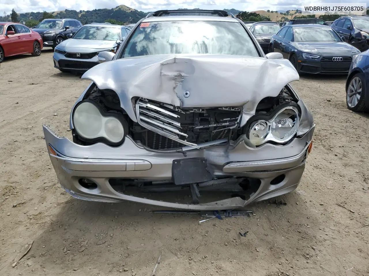 2005 Mercedes-Benz C 240 Sportwagon 4Matic VIN: WDBRH81J75F608705 Lot: 56906775