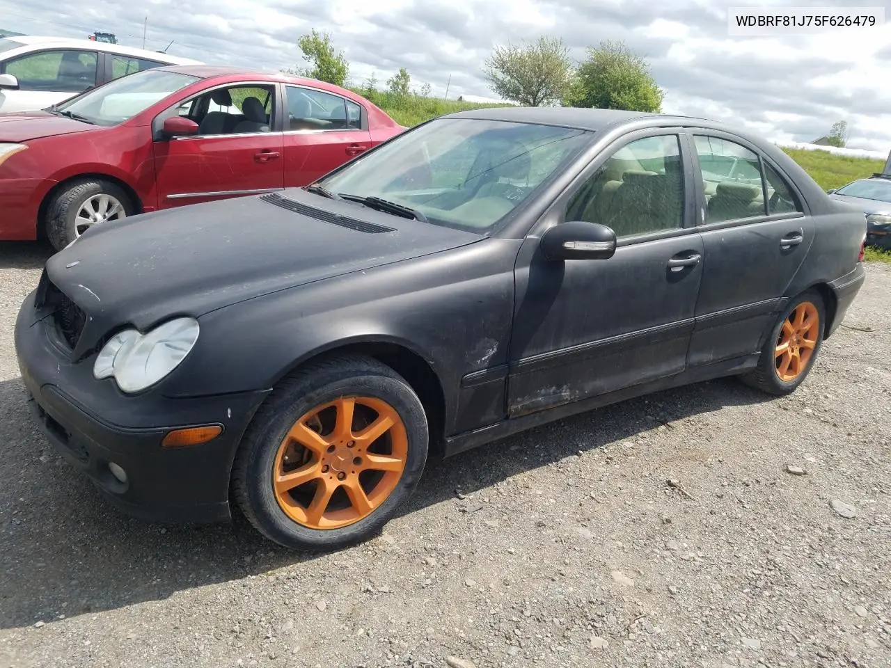 2005 Mercedes-Benz C 240 4Matic VIN: WDBRF81J75F626479 Lot: 58505095