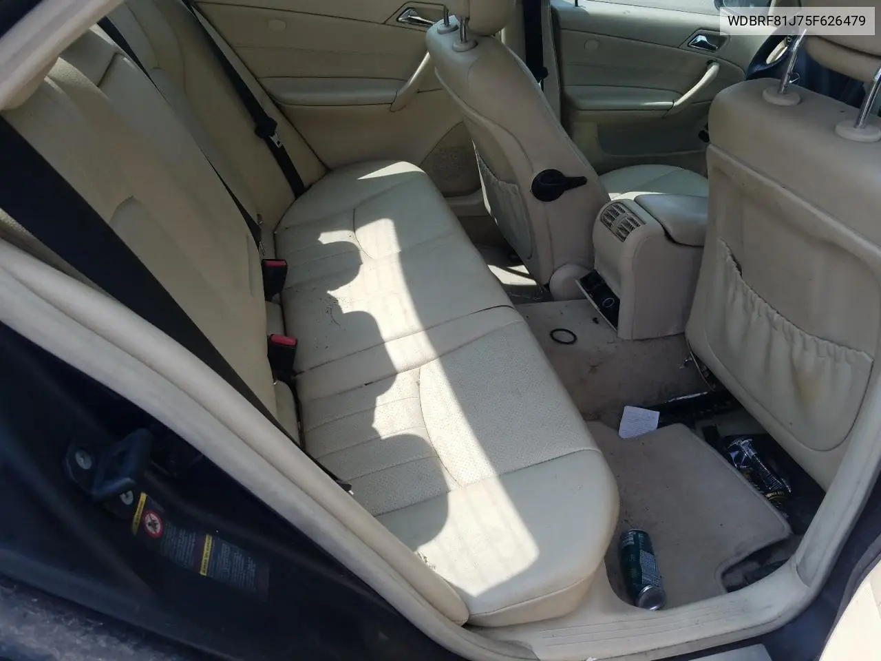 2005 Mercedes-Benz C 240 4Matic VIN: WDBRF81J75F626479 Lot: 58505095