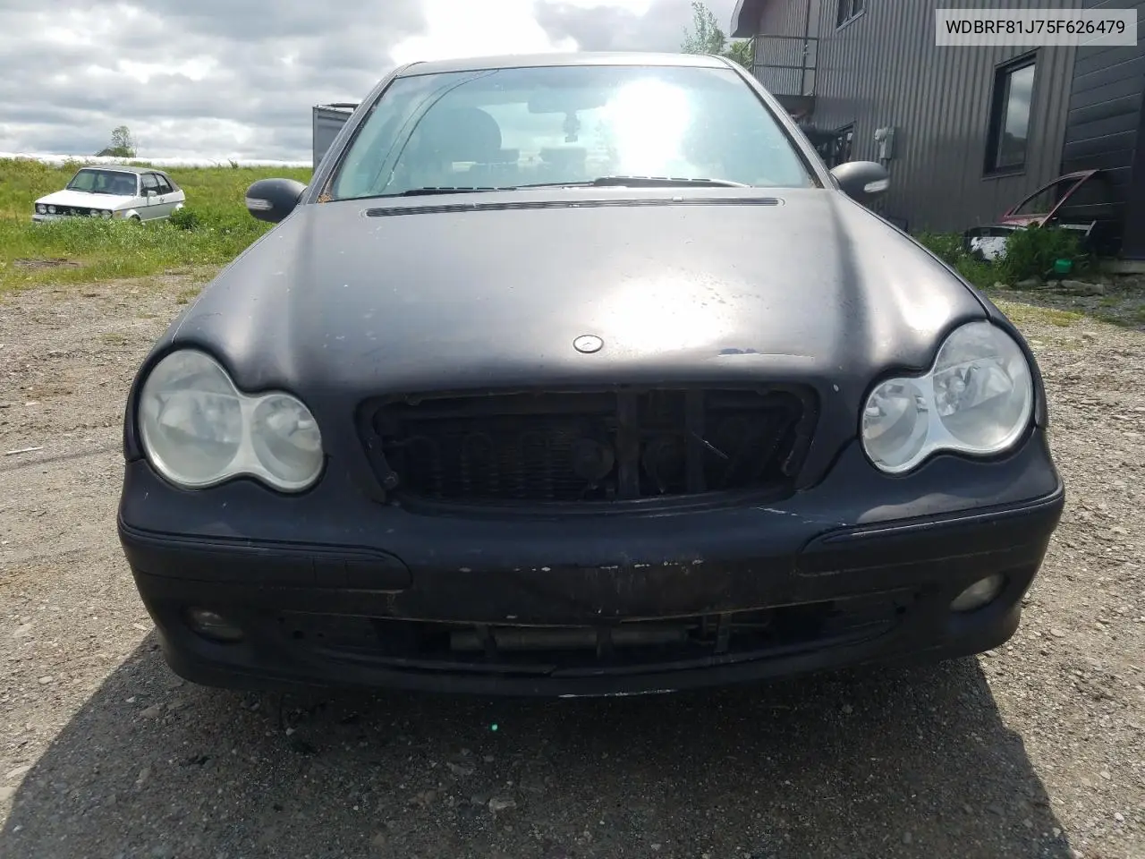 2005 Mercedes-Benz C 240 4Matic VIN: WDBRF81J75F626479 Lot: 58505095