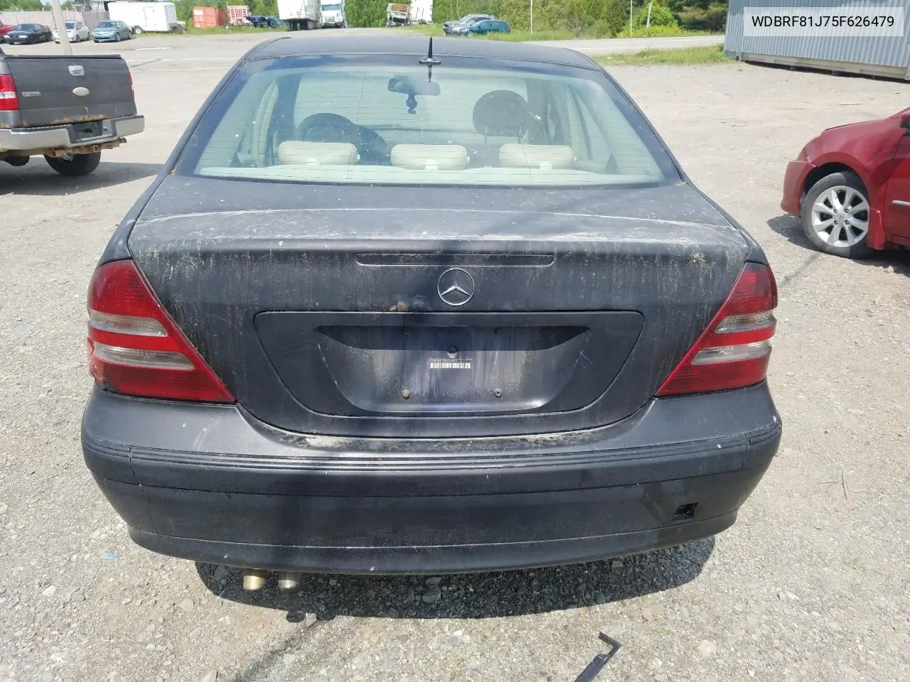 2005 Mercedes-Benz C 240 4Matic VIN: WDBRF81J75F626479 Lot: 58505095