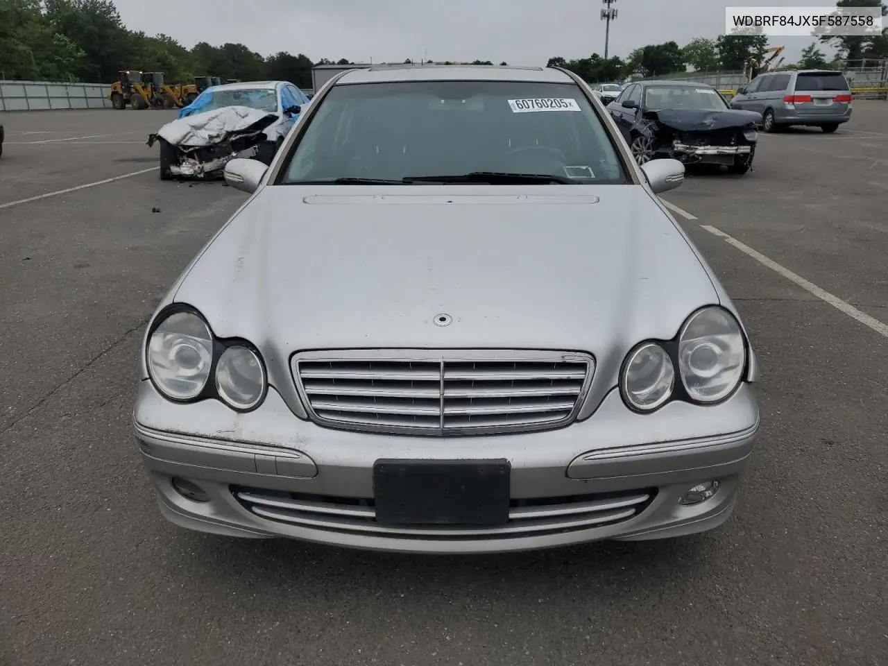 2005 Mercedes-Benz C 320 4Matic VIN: WDBRF84JX5F587558 Lot: 60760205