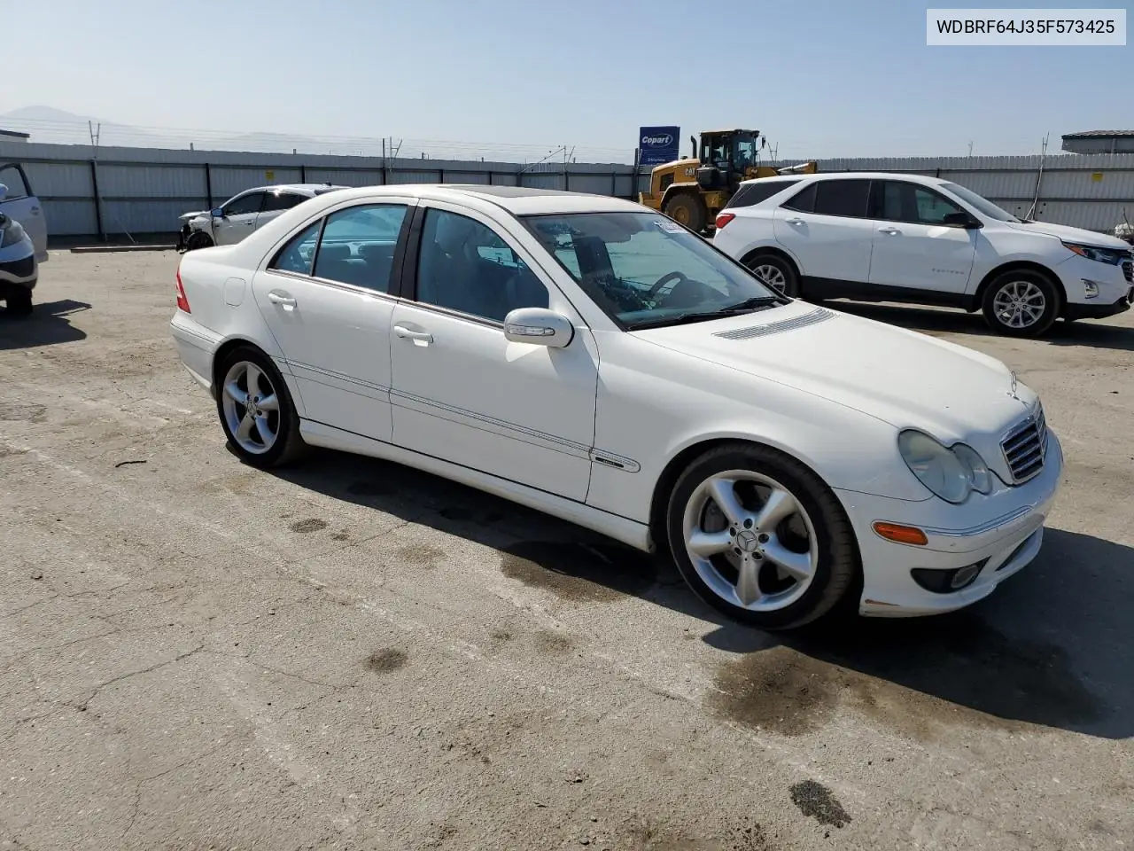 2005 Mercedes-Benz C 320 VIN: WDBRF64J35F573425 Lot: 60815455
