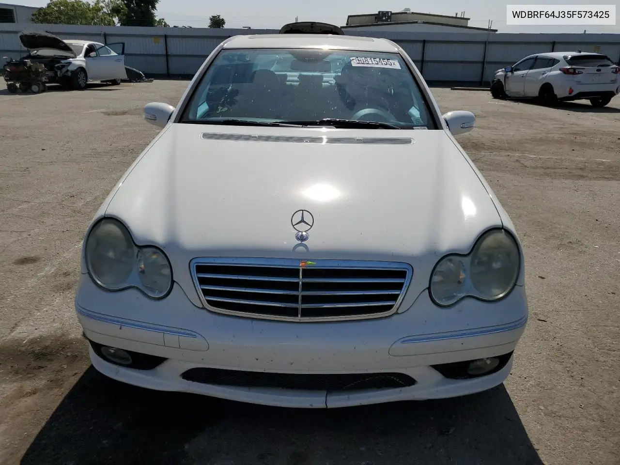 2005 Mercedes-Benz C 320 VIN: WDBRF64J35F573425 Lot: 60815455