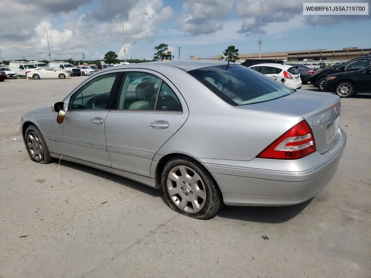 2005 Mercedes-Benz C 240 VIN: WDBRF61J55A719700 Lot: 61480685