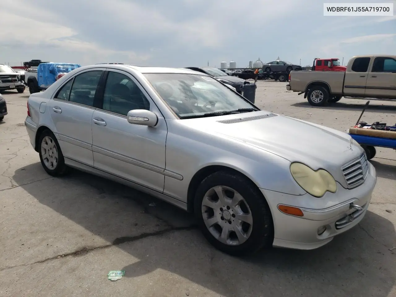 2005 Mercedes-Benz C 240 VIN: WDBRF61J55A719700 Lot: 61480685