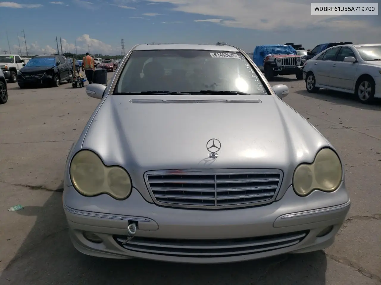 2005 Mercedes-Benz C 240 VIN: WDBRF61J55A719700 Lot: 61480685