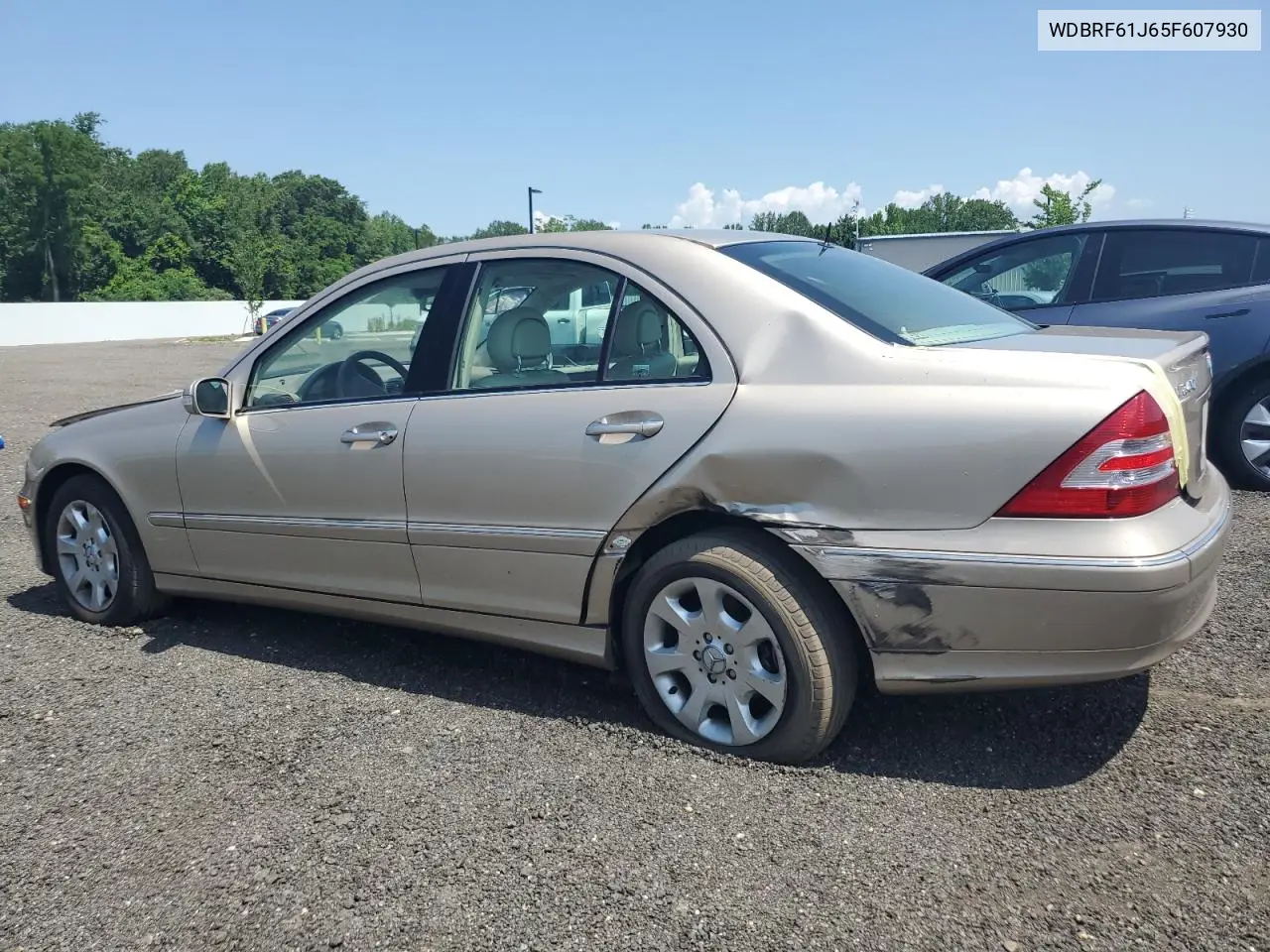 2005 Mercedes-Benz C 240 VIN: WDBRF61J65F607930 Lot: 61647215