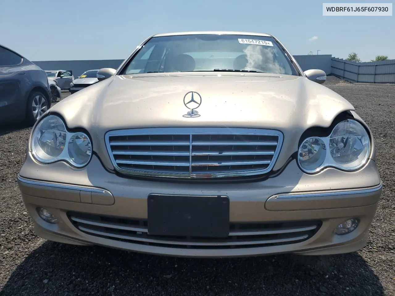 2005 Mercedes-Benz C 240 VIN: WDBRF61J65F607930 Lot: 61647215