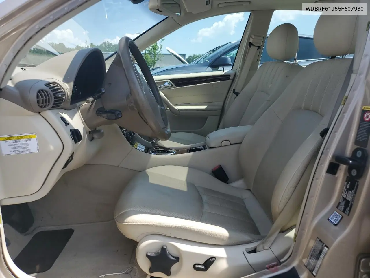 2005 Mercedes-Benz C 240 VIN: WDBRF61J65F607930 Lot: 61647215