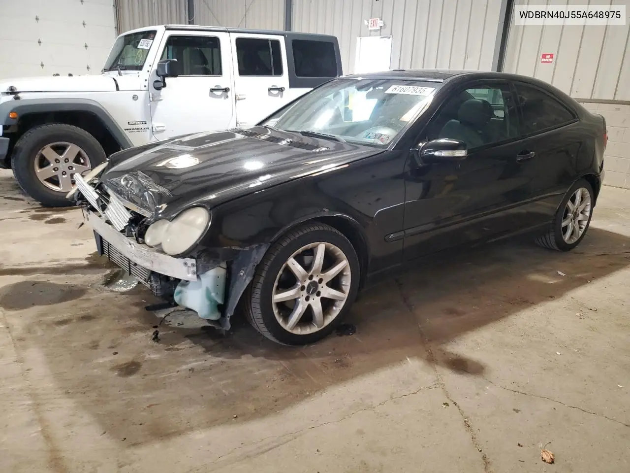 2005 Mercedes-Benz C 230K Sport Coupe VIN: WDBRN40J55A648975 Lot: 62463675