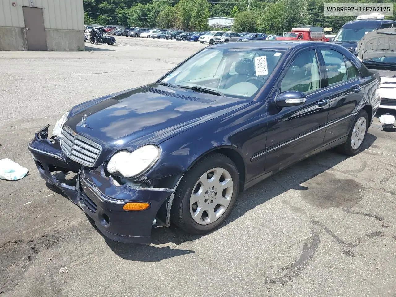 2006 Mercedes-Benz C 280 4Matic VIN: WDBRF92H16F762125 Lot: 64589815