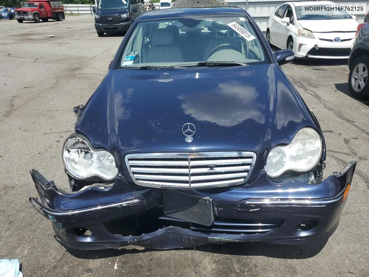 2006 Mercedes-Benz C 280 4Matic VIN: WDBRF92H16F762125 Lot: 64589815