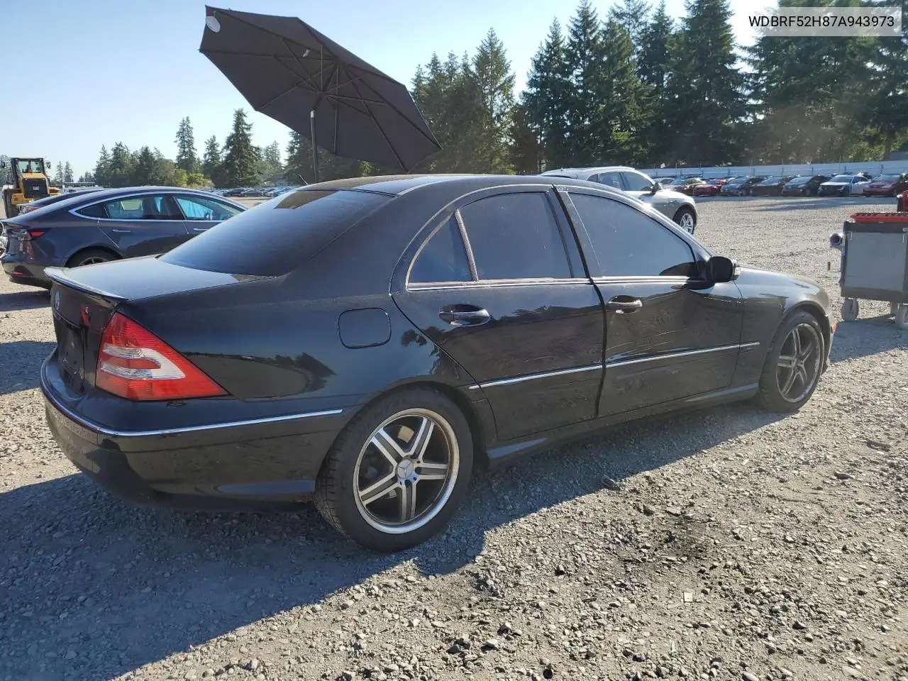 2007 Mercedes-Benz C 230 VIN: WDBRF52H87A943973 Lot: 63071965