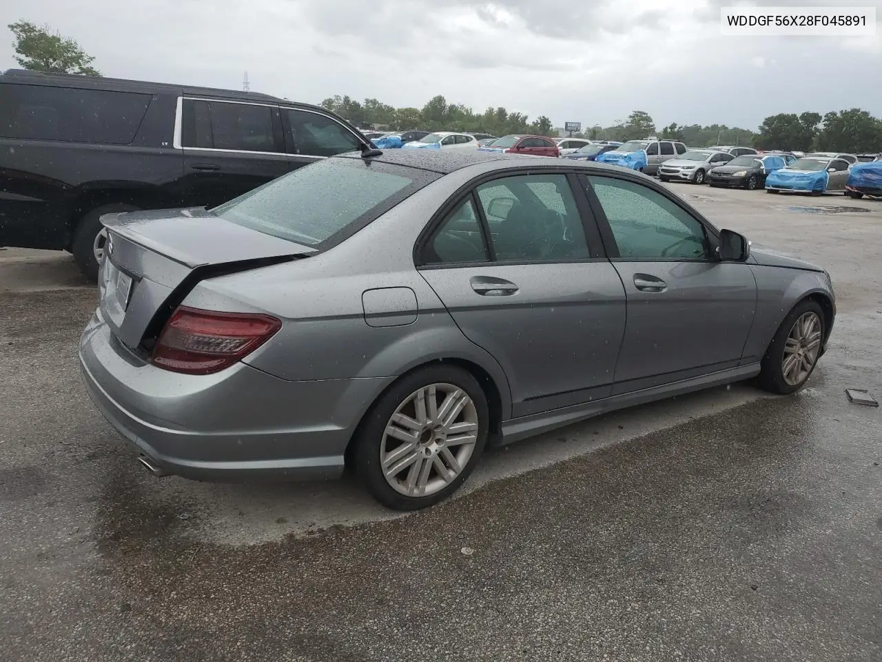 2008 Mercedes-Benz C 350 VIN: WDDGF56X28F045891 Lot: 62708985