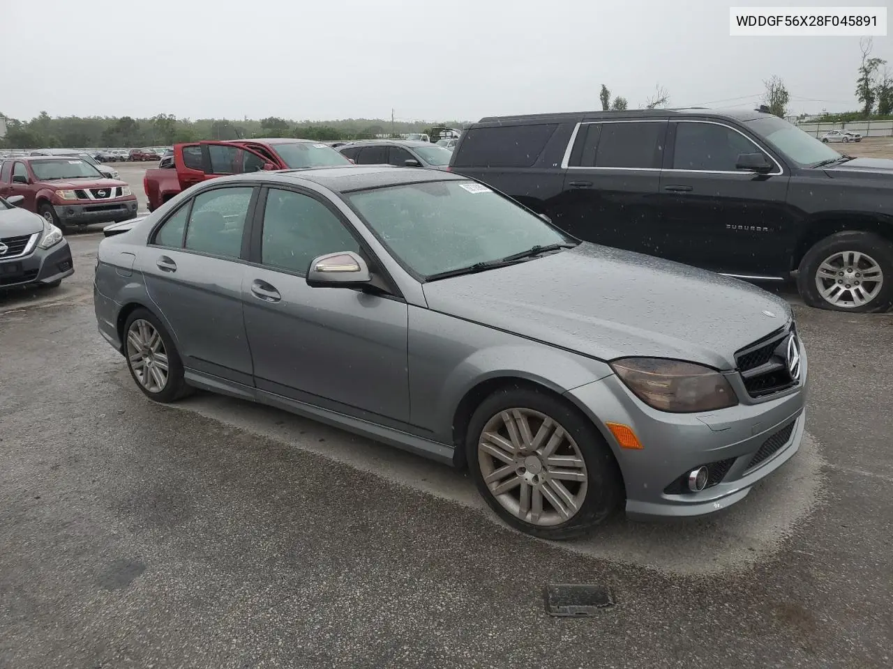 2008 Mercedes-Benz C 350 VIN: WDDGF56X28F045891 Lot: 62708985
