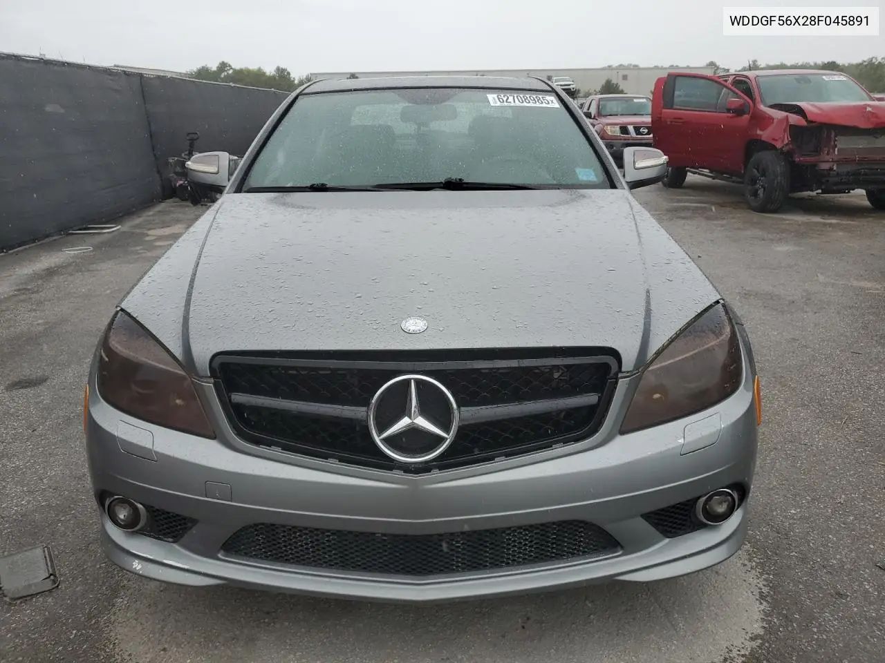 2008 Mercedes-Benz C 350 VIN: WDDGF56X28F045891 Lot: 62708985