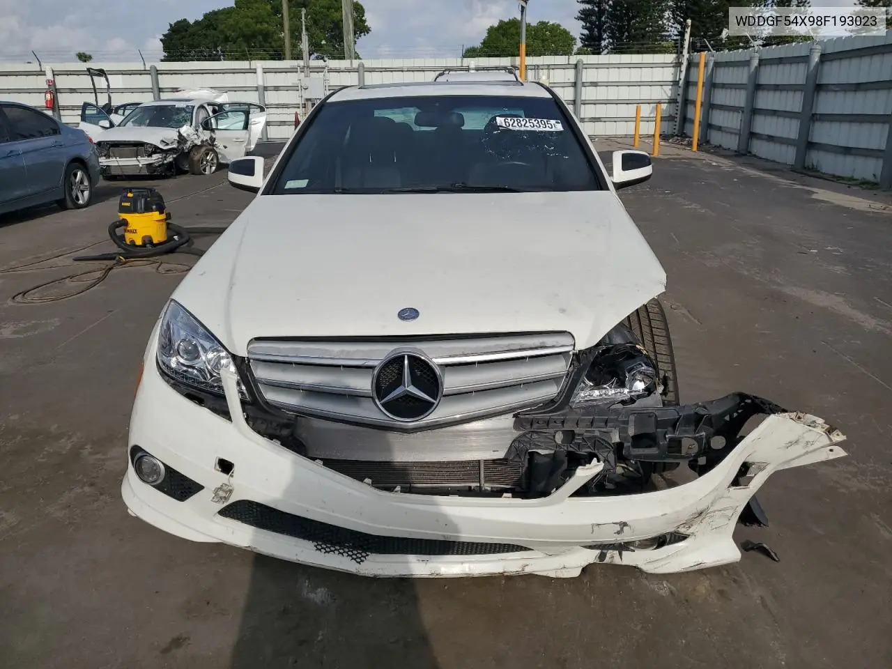 2008 Mercedes-Benz C 300 VIN: WDDGF54X98F193023 Lot: 62825395