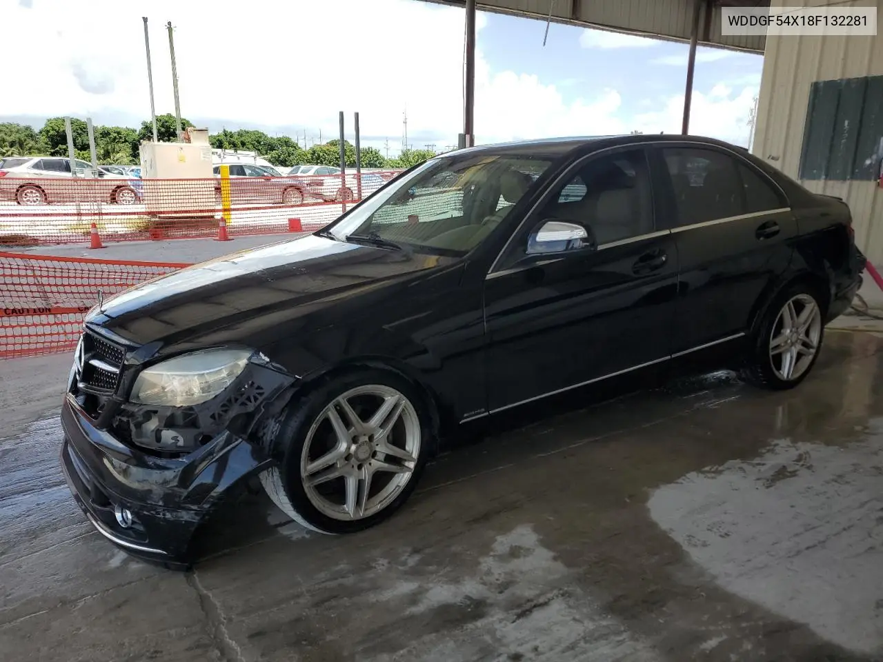 2008 Mercedes-Benz C 300 VIN: WDDGF54X18F132281 Lot: 63019685