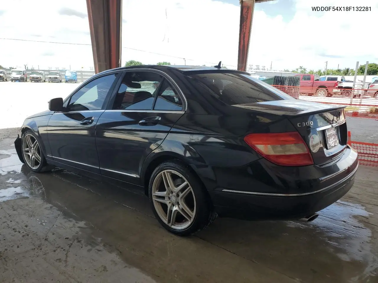 2008 Mercedes-Benz C 300 VIN: WDDGF54X18F132281 Lot: 63019685