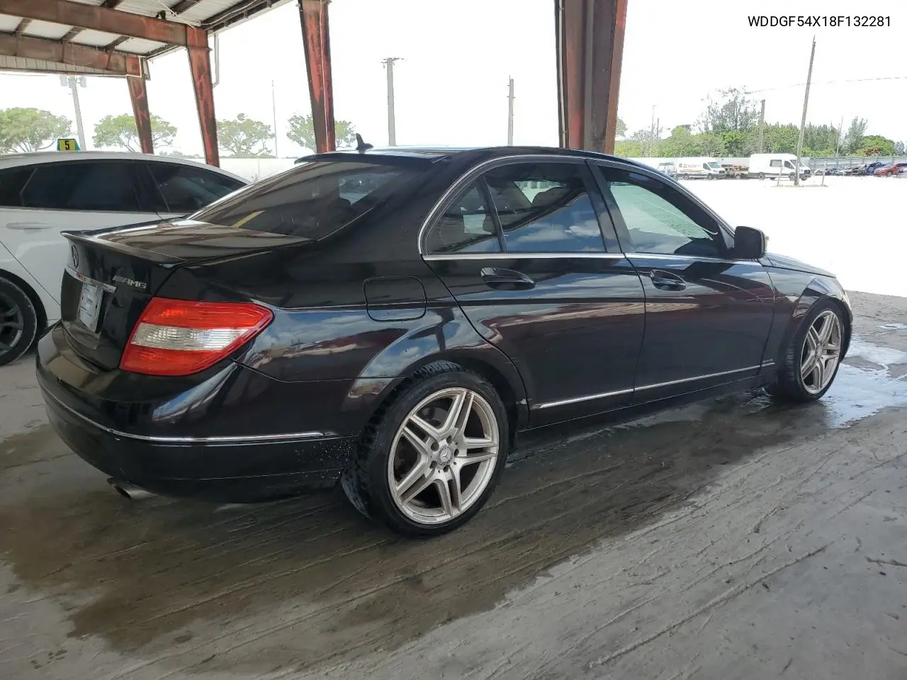 2008 Mercedes-Benz C 300 VIN: WDDGF54X18F132281 Lot: 63019685