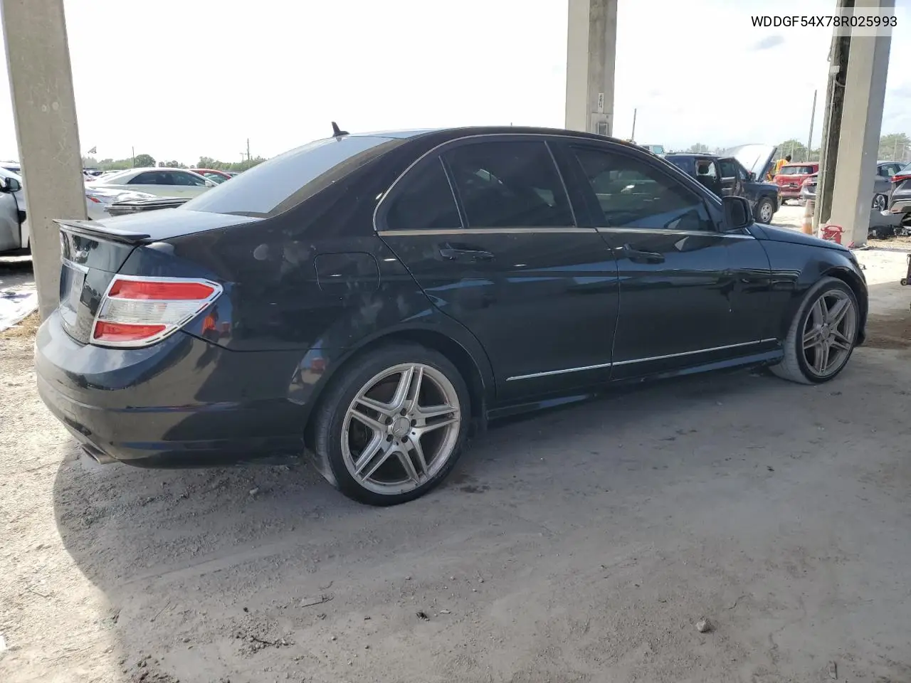 2008 Mercedes-Benz C 300 VIN: WDDGF54X78R025993 Lot: 63052775