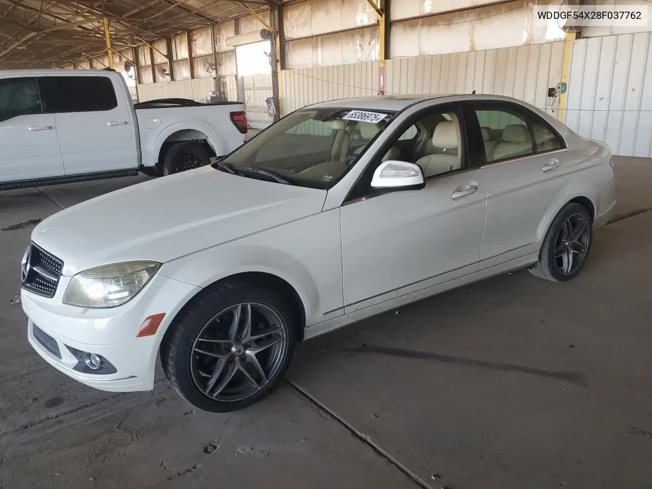 2008 Mercedes-Benz C 300 VIN: WDDGF54X28F037762 Lot: 65386975