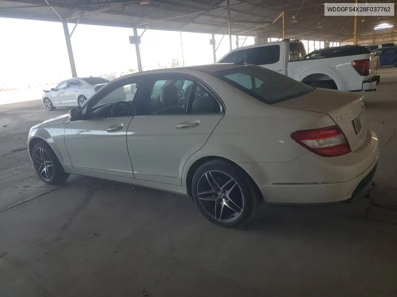 2008 Mercedes-Benz C 300 VIN: WDDGF54X28F037762 Lot: 65386975