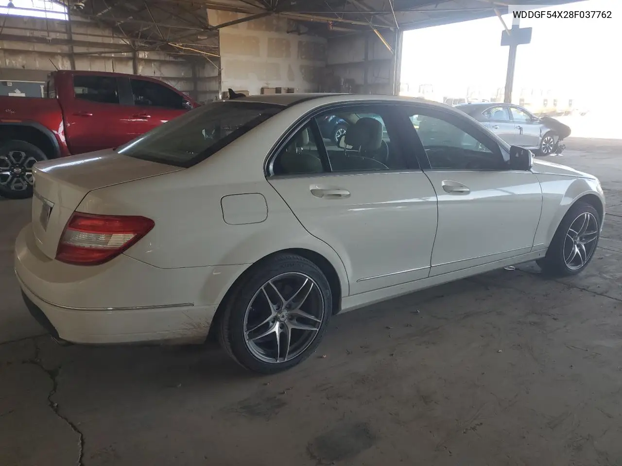 2008 Mercedes-Benz C 300 VIN: WDDGF54X28F037762 Lot: 65386975