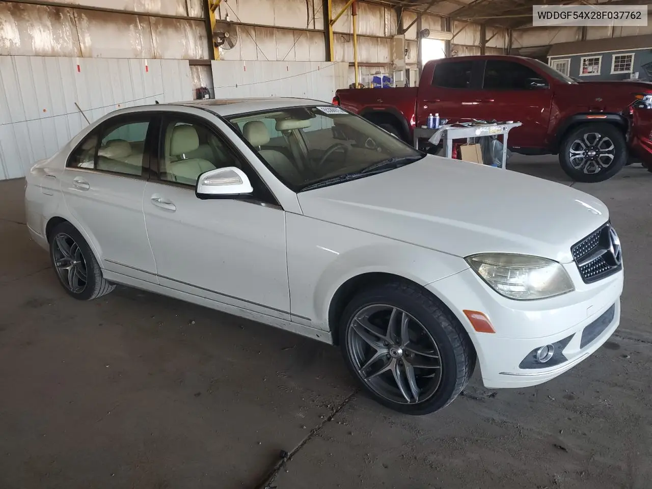 2008 Mercedes-Benz C 300 VIN: WDDGF54X28F037762 Lot: 65386975