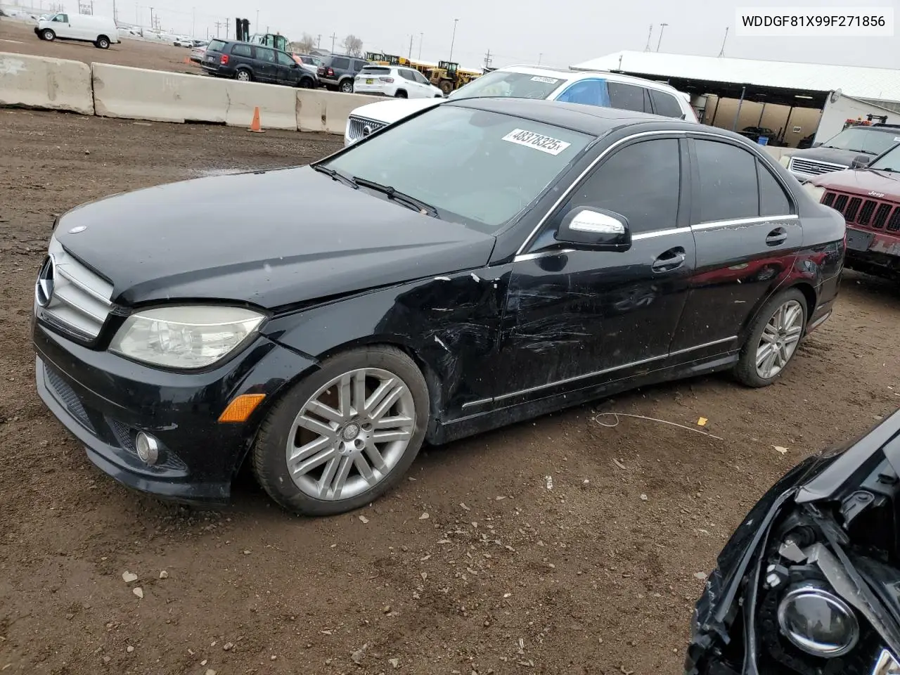 2009 Mercedes-Benz C 300 4Matic VIN: WDDGF81X99F271856 Lot: 48378325