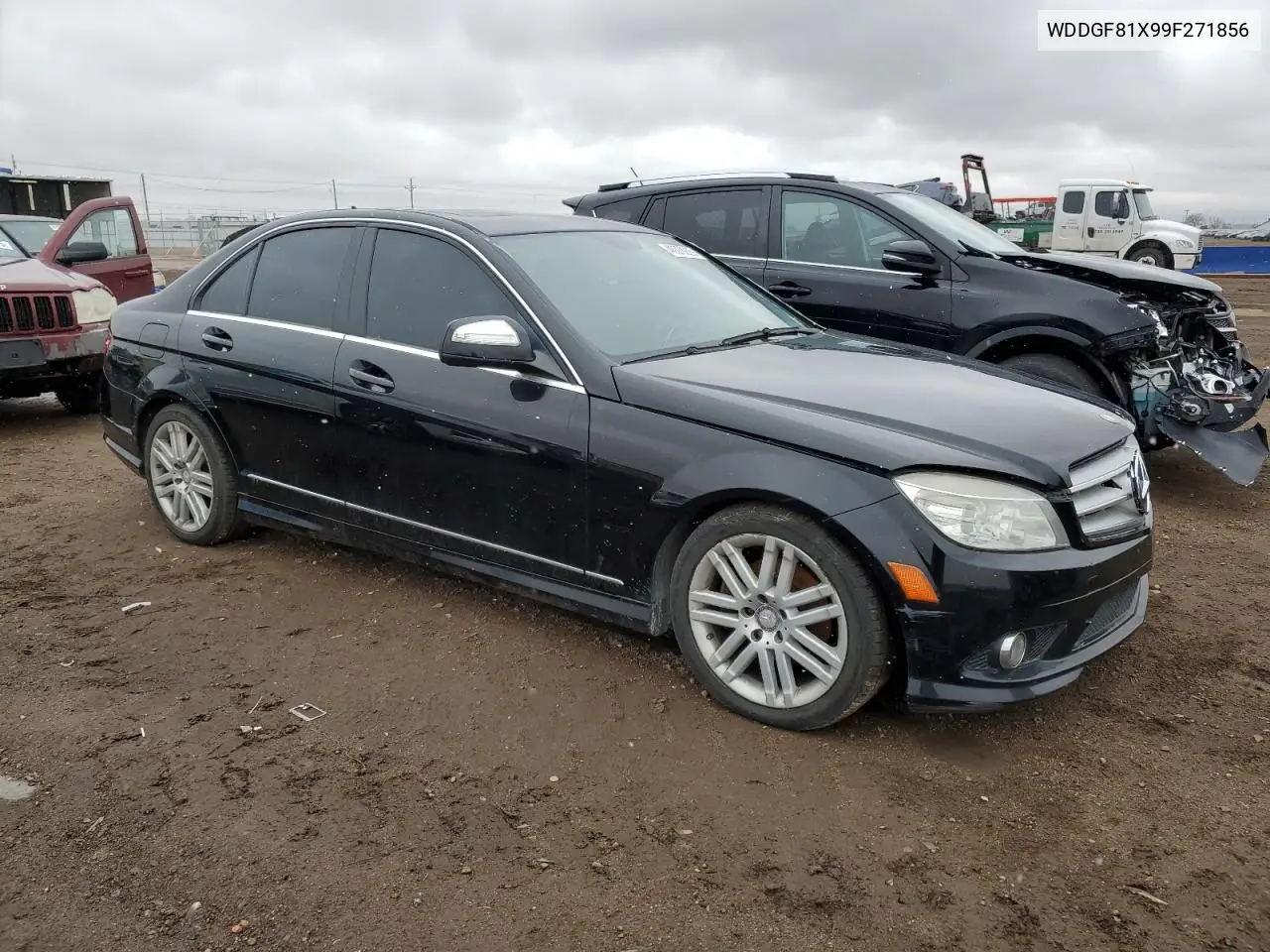 2009 Mercedes-Benz C 300 4Matic VIN: WDDGF81X99F271856 Lot: 48378325