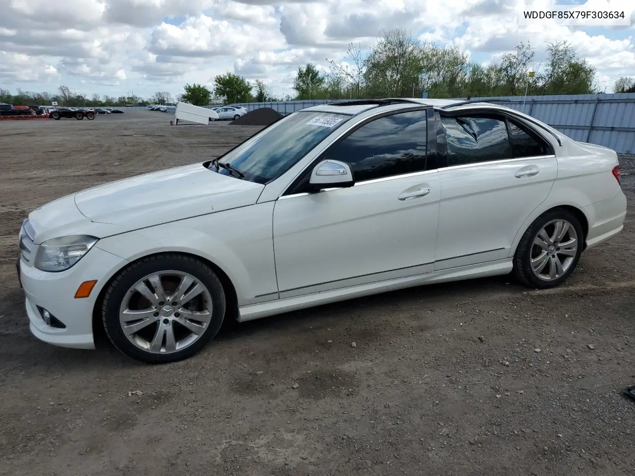 2009 Mercedes-Benz C 230 4Matic VIN: WDDGF85X79F303634 Lot: 56735935