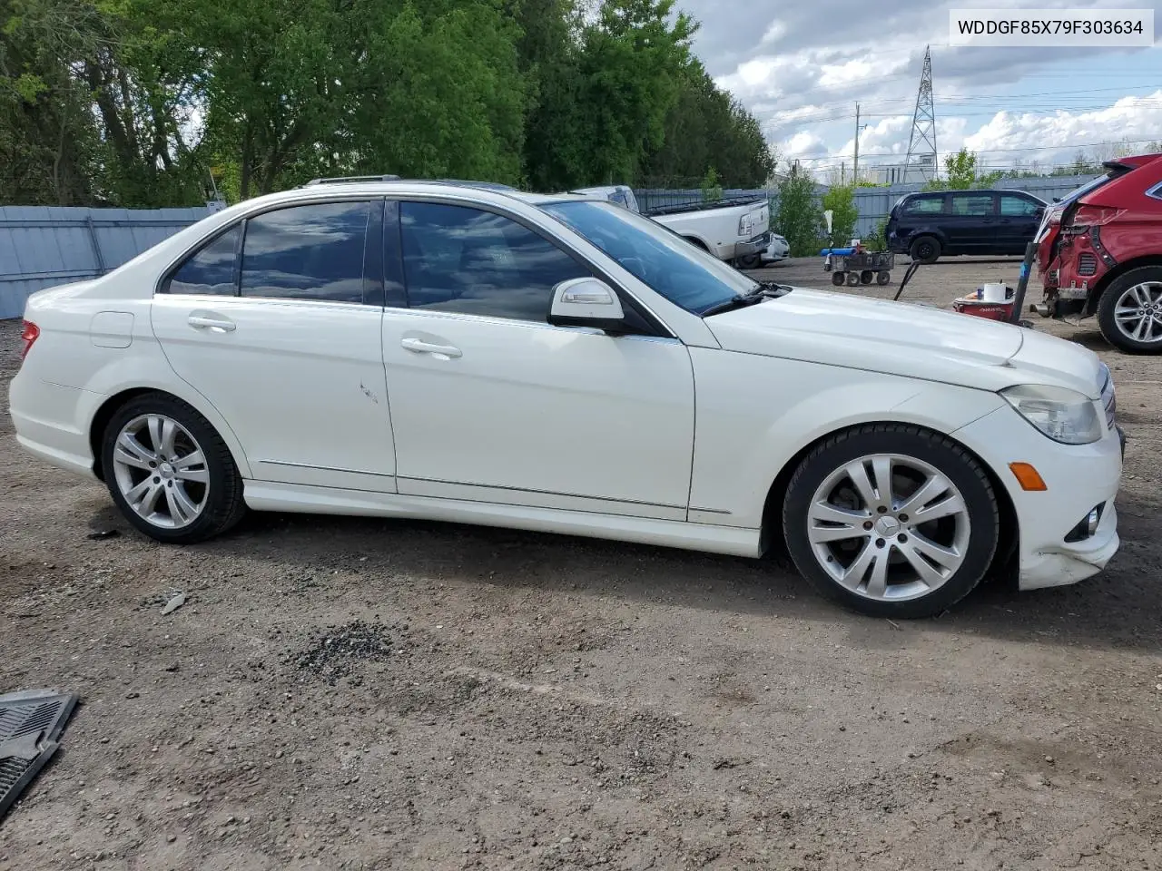 2009 Mercedes-Benz C 230 4Matic VIN: WDDGF85X79F303634 Lot: 56735935