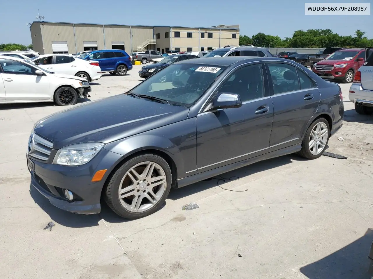 2009 Mercedes-Benz C 350 VIN: WDDGF56X79F208987 Lot: 56785365