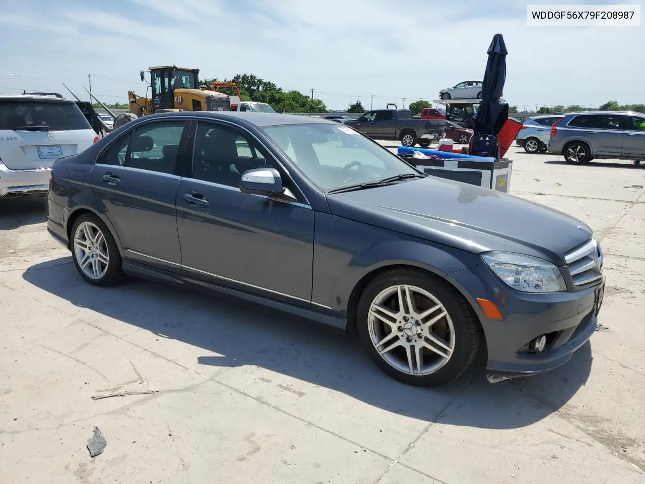 2009 Mercedes-Benz C 350 VIN: WDDGF56X79F208987 Lot: 56785365