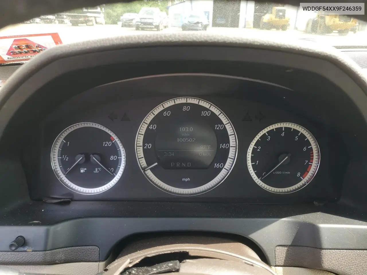 2009 Mercedes-Benz C 300 VIN: WDDGF54XX9F246359 Lot: 56791775