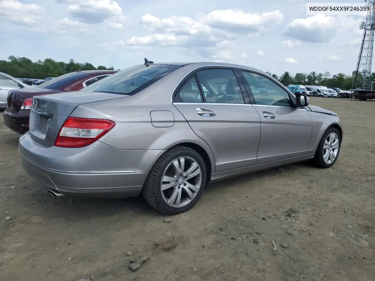 2009 Mercedes-Benz C 300 VIN: WDDGF54XX9F246359 Lot: 56791775