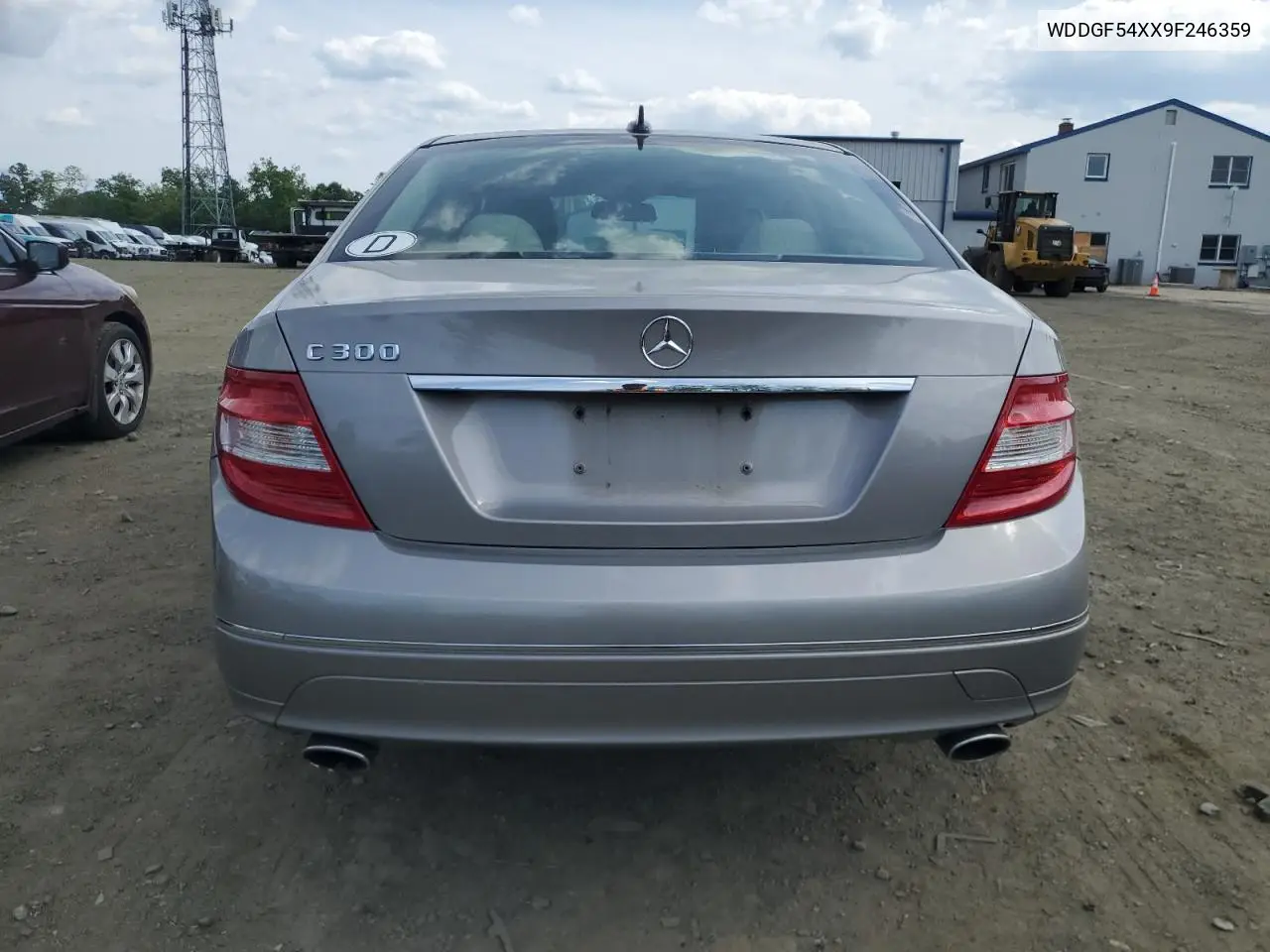 2009 Mercedes-Benz C 300 VIN: WDDGF54XX9F246359 Lot: 56791775