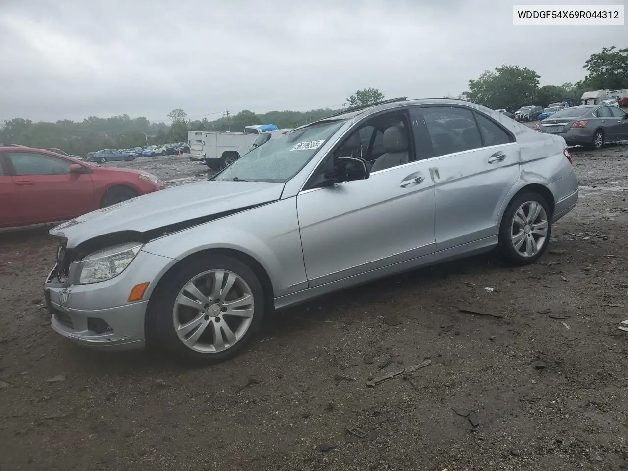 2009 Mercedes-Benz C 300 VIN: WDDGF54X69R044312 Lot: 56799355