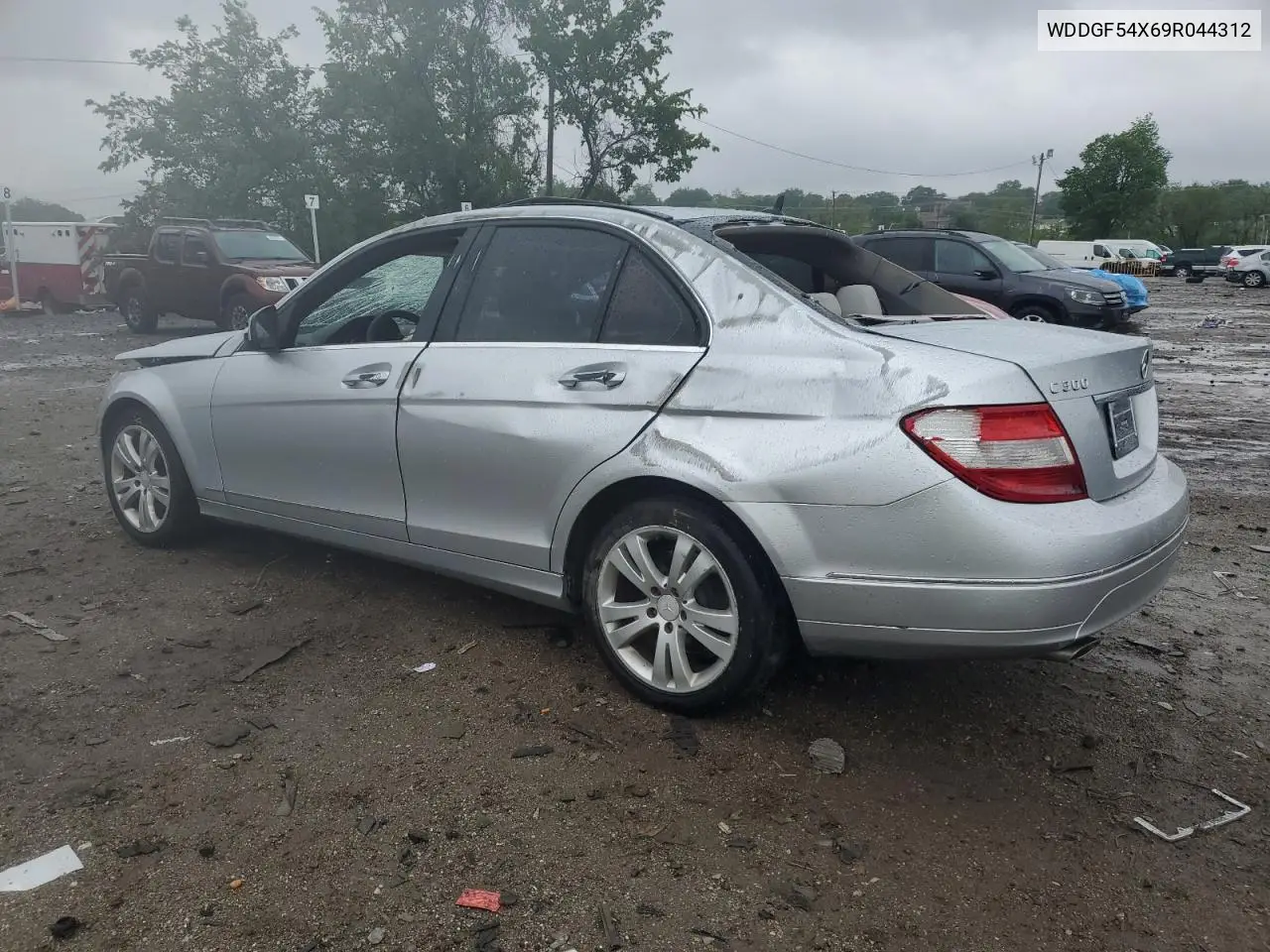 2009 Mercedes-Benz C 300 VIN: WDDGF54X69R044312 Lot: 56799355