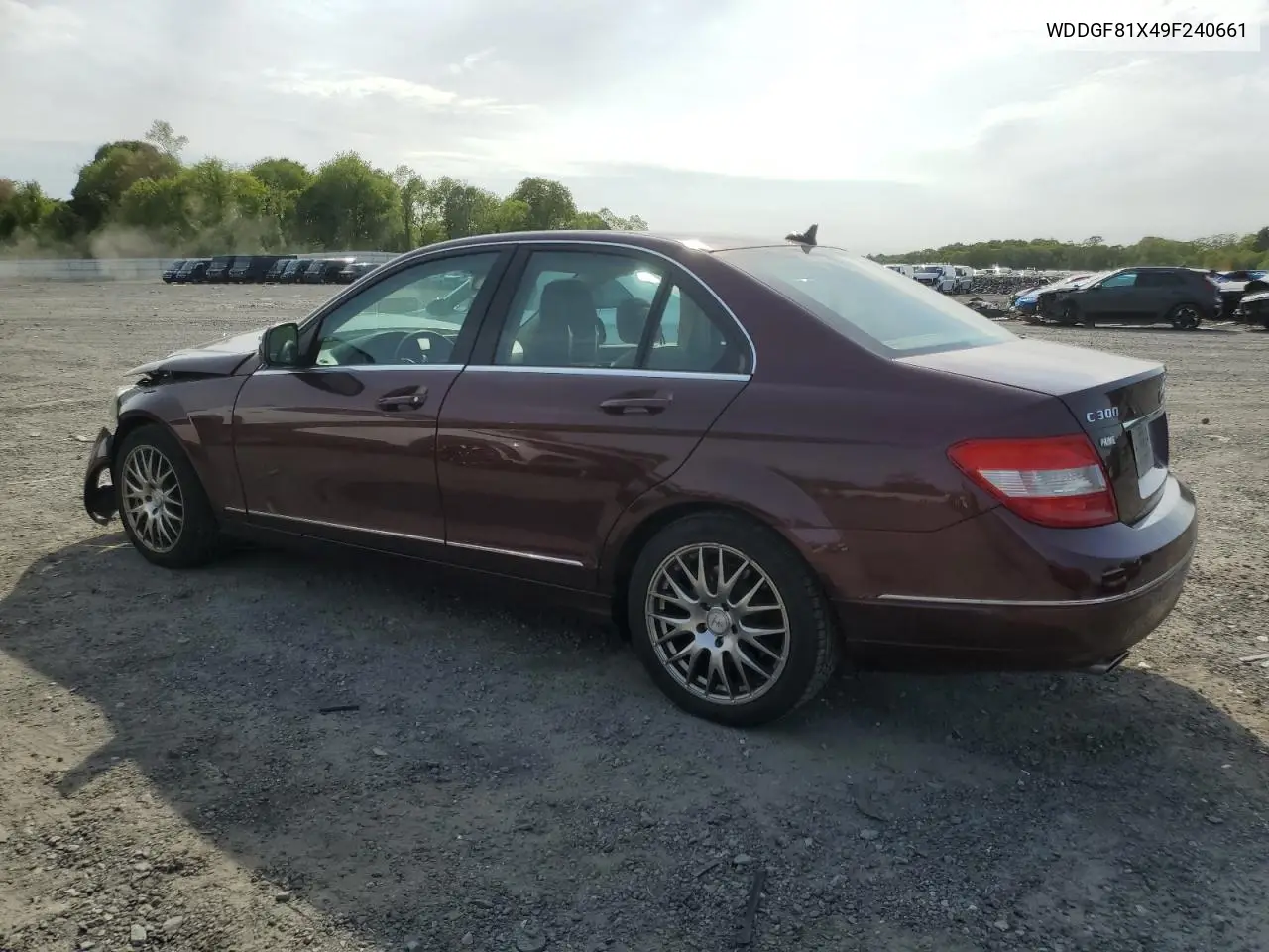2009 Mercedes-Benz C 300 4Matic VIN: WDDGF81X49F240661 Lot: 56900335