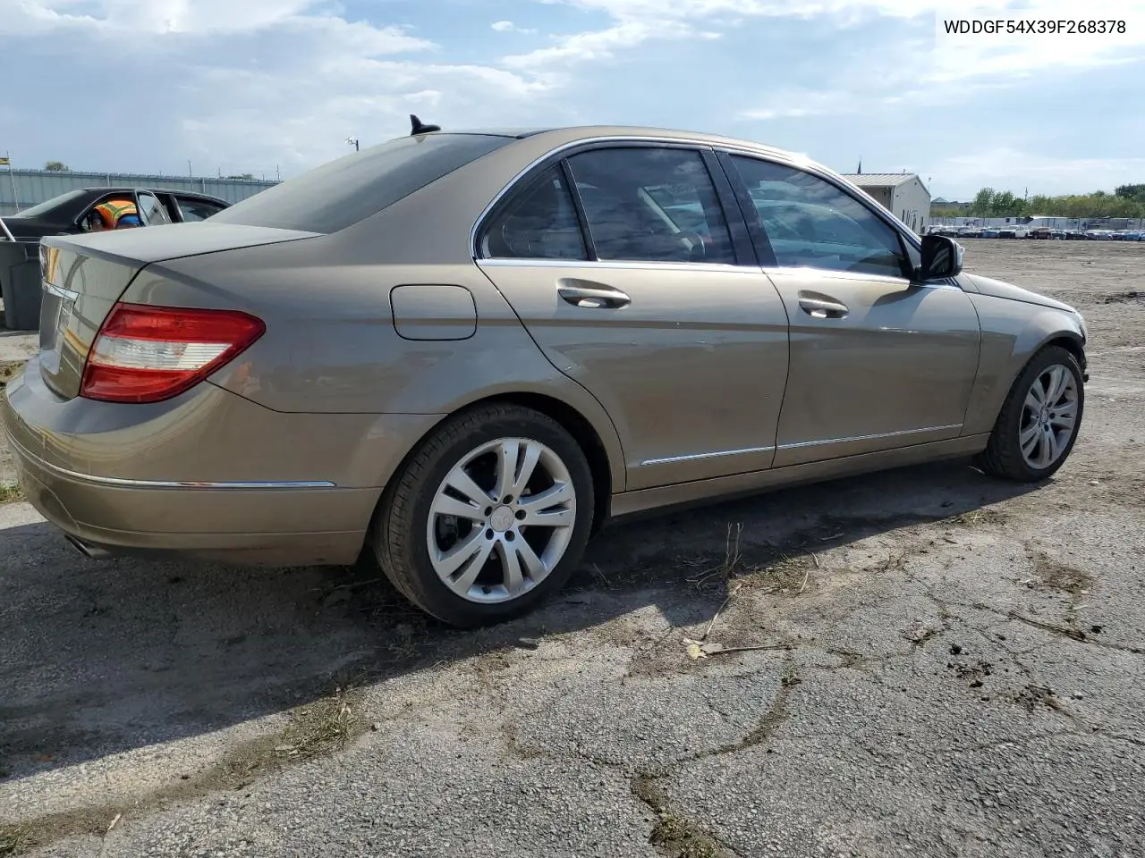 2009 Mercedes-Benz C 300 VIN: WDDGF54X39F268378 Lot: 56969595