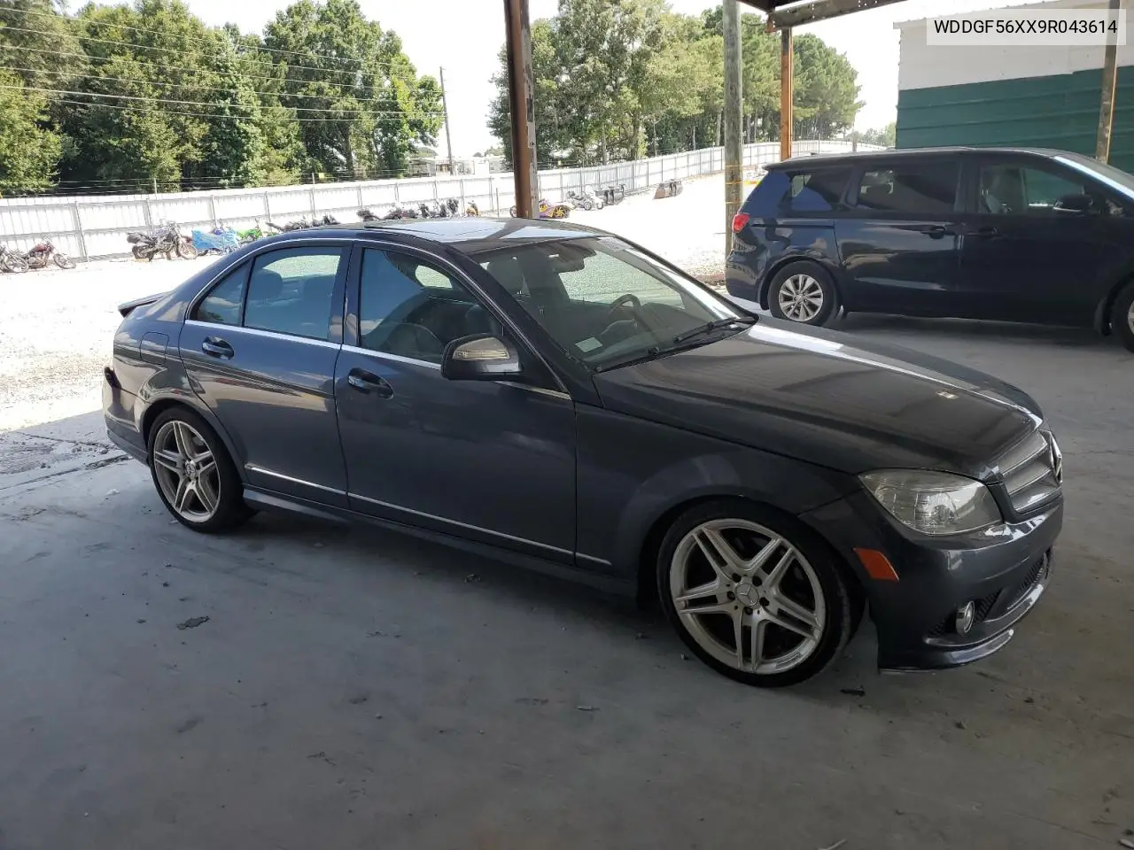 2009 Mercedes-Benz C 350 VIN: WDDGF56XX9R043614 Lot: 62166555