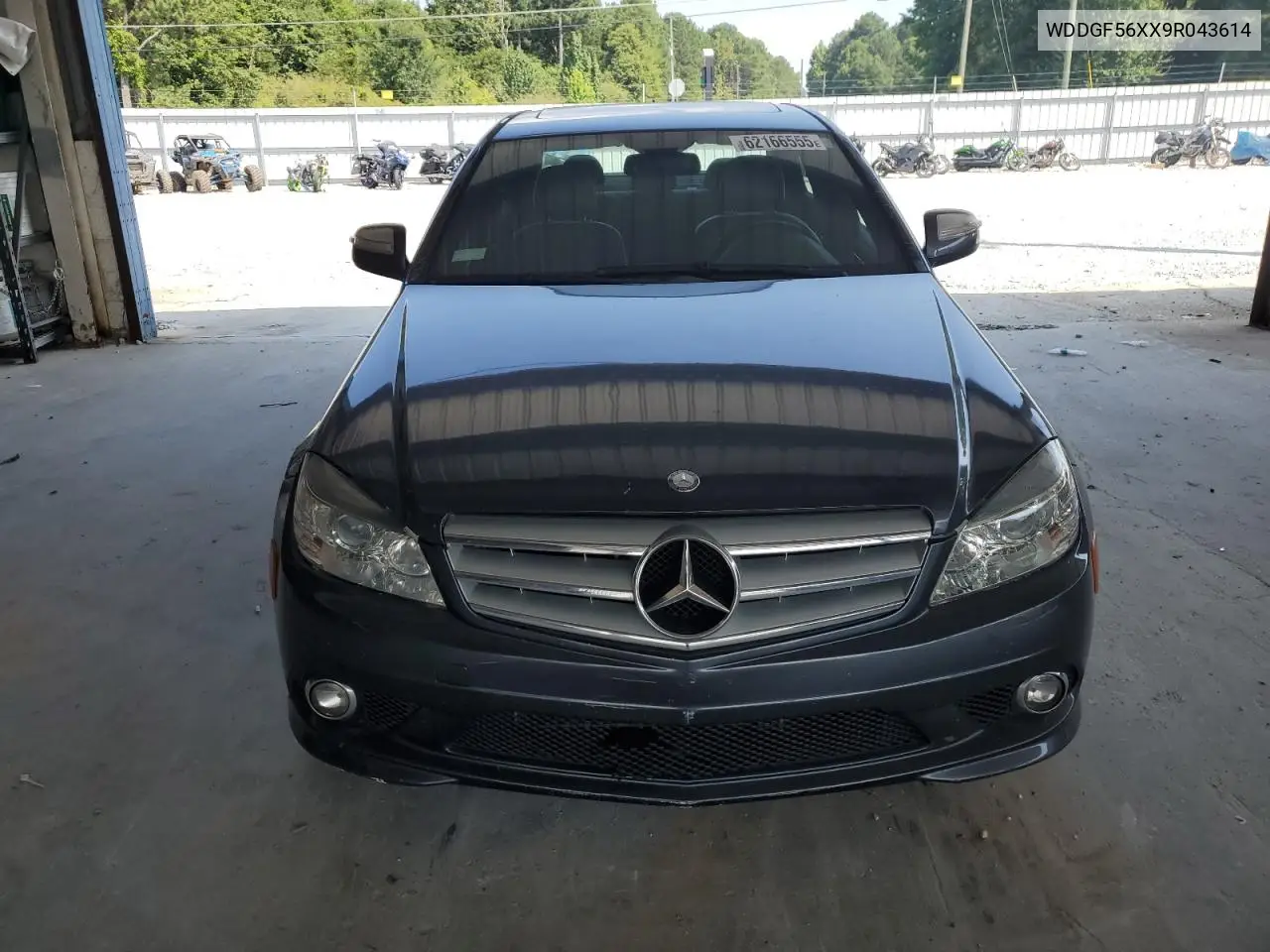 2009 Mercedes-Benz C 350 VIN: WDDGF56XX9R043614 Lot: 62166555