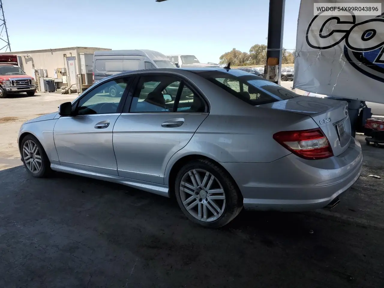 2009 Mercedes-Benz C 300 VIN: WDDGF54X99R043896 Lot: 63463445