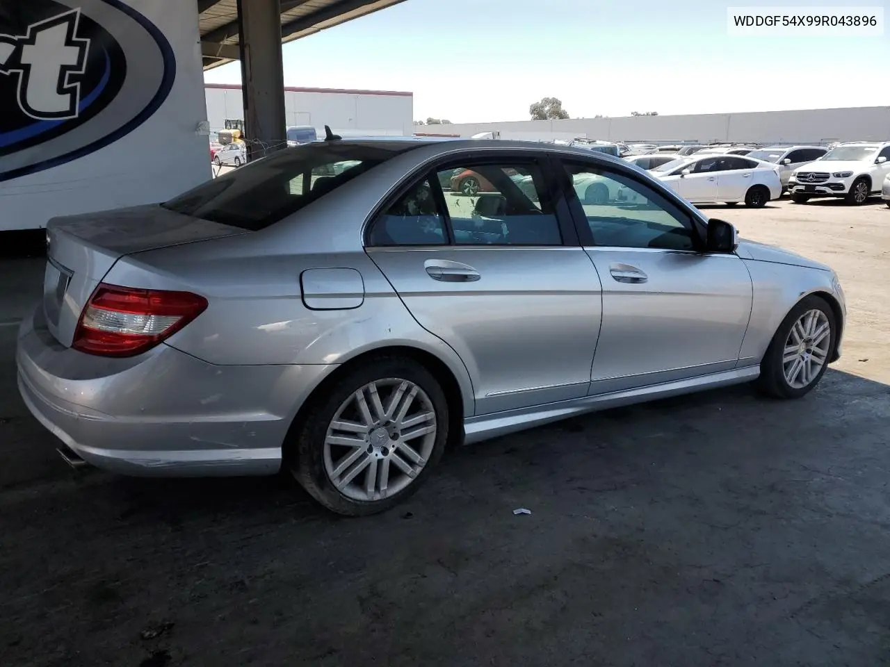 2009 Mercedes-Benz C 300 VIN: WDDGF54X99R043896 Lot: 63463445