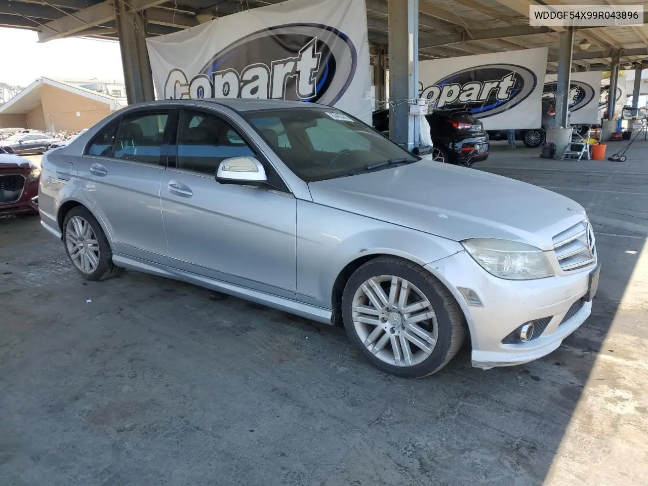 2009 Mercedes-Benz C 300 VIN: WDDGF54X99R043896 Lot: 63463445